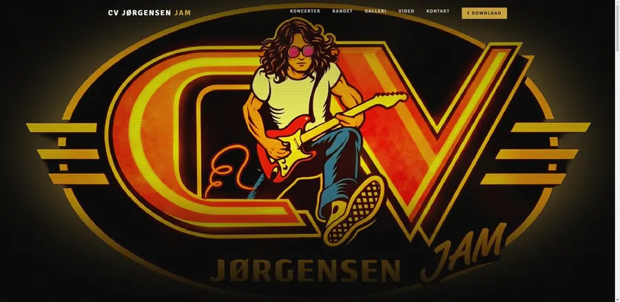 CV Jørgensen Jam hjemmeside